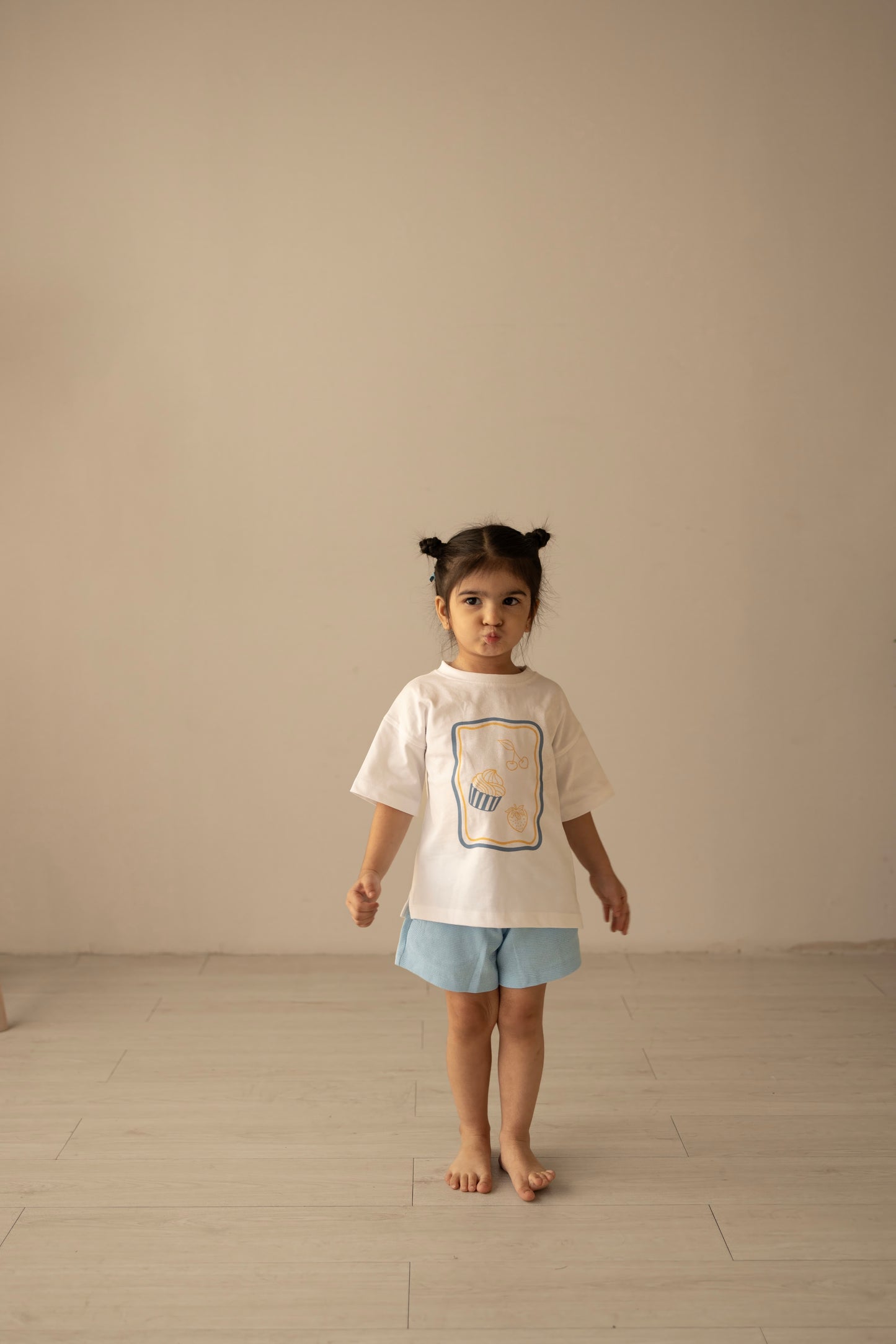 The Playful Kid Tee - Blue Edit