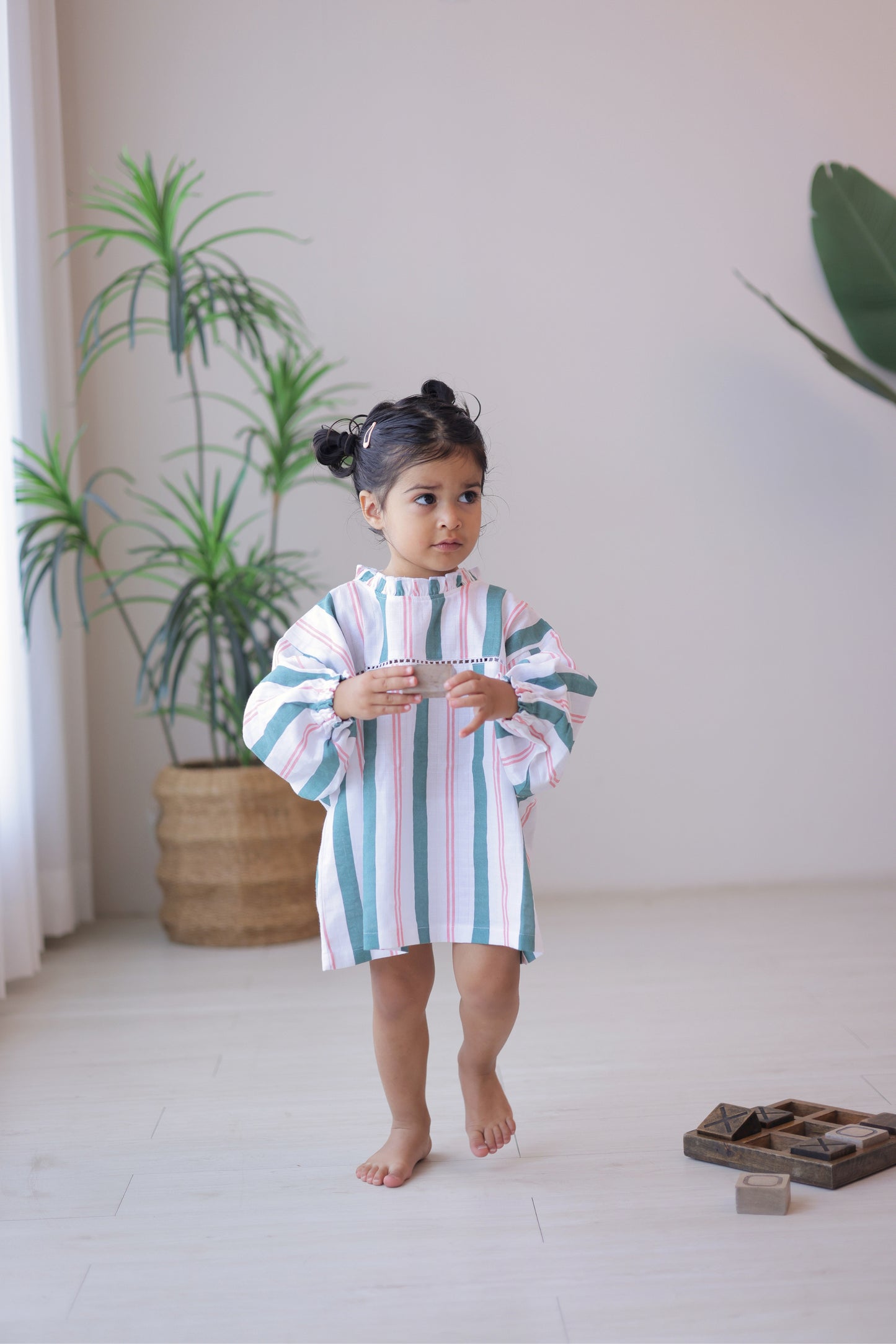 Lolla Dress - Matcha Sakura