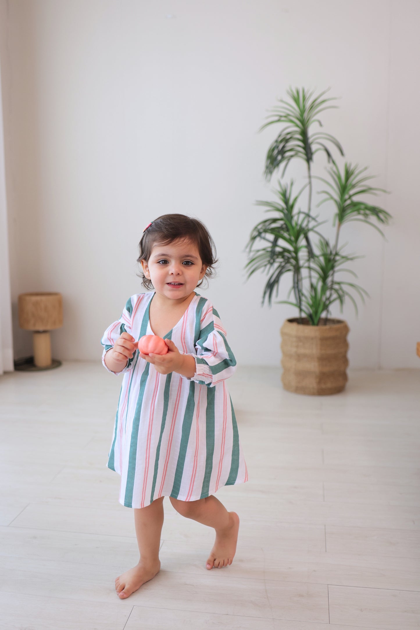Roma Dress - Matcha Sakura