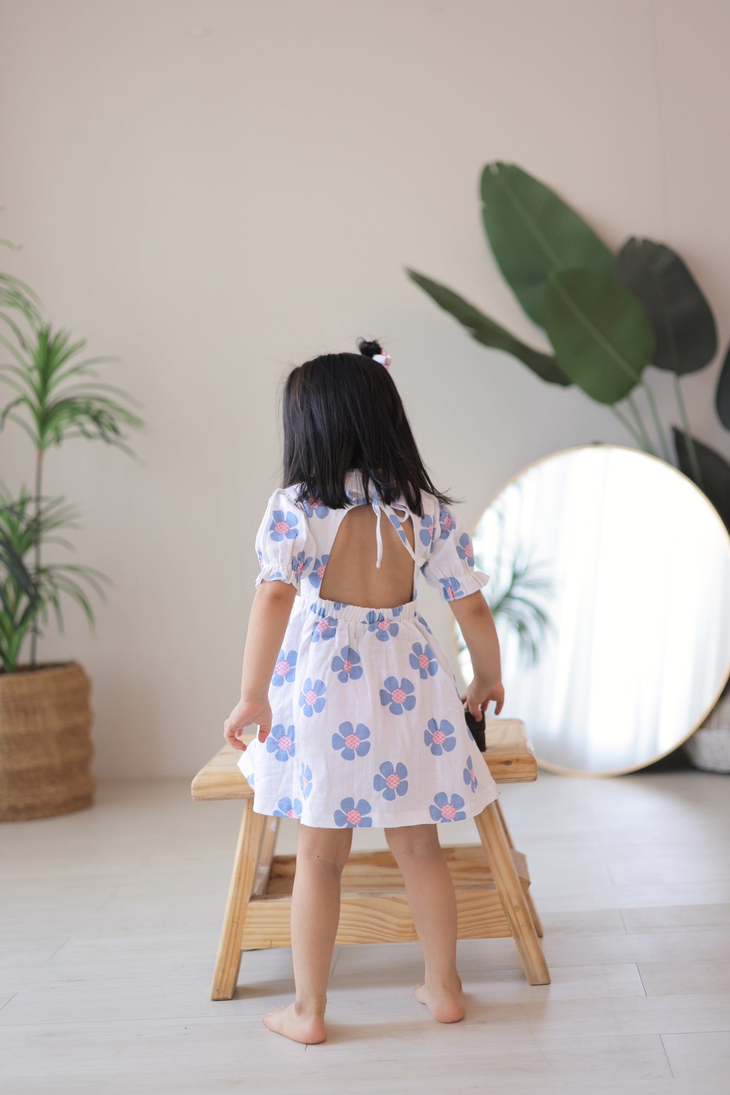 Fiora Dress - Berry Blossom