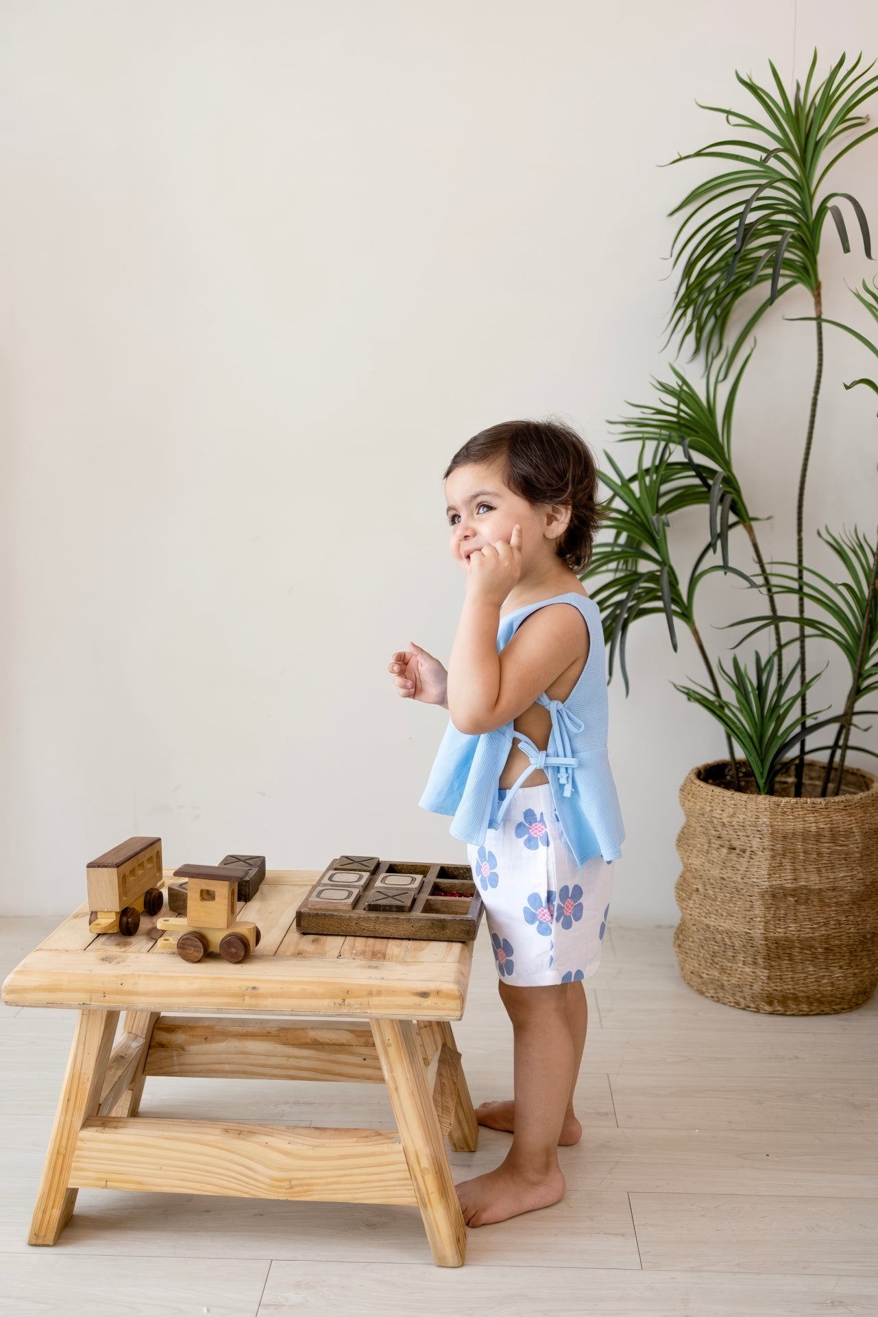 Bloom Top - Blue