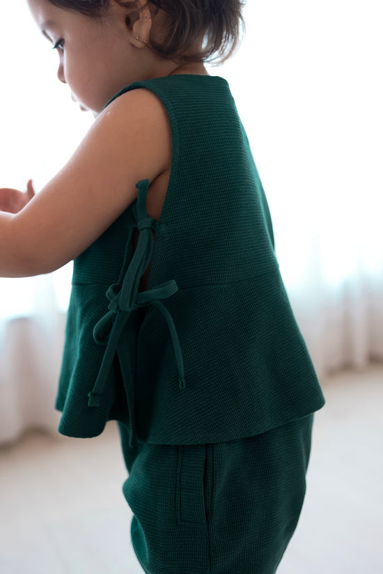Bloom Top & Shorts Set - Green