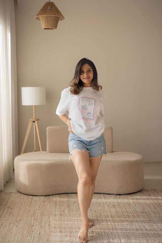 The Playful Mama Tee - Pink Edit