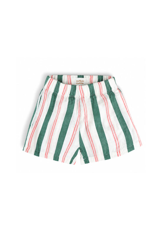 Sunny Shirt & Breezy Shorts Set - Matcha Sakura