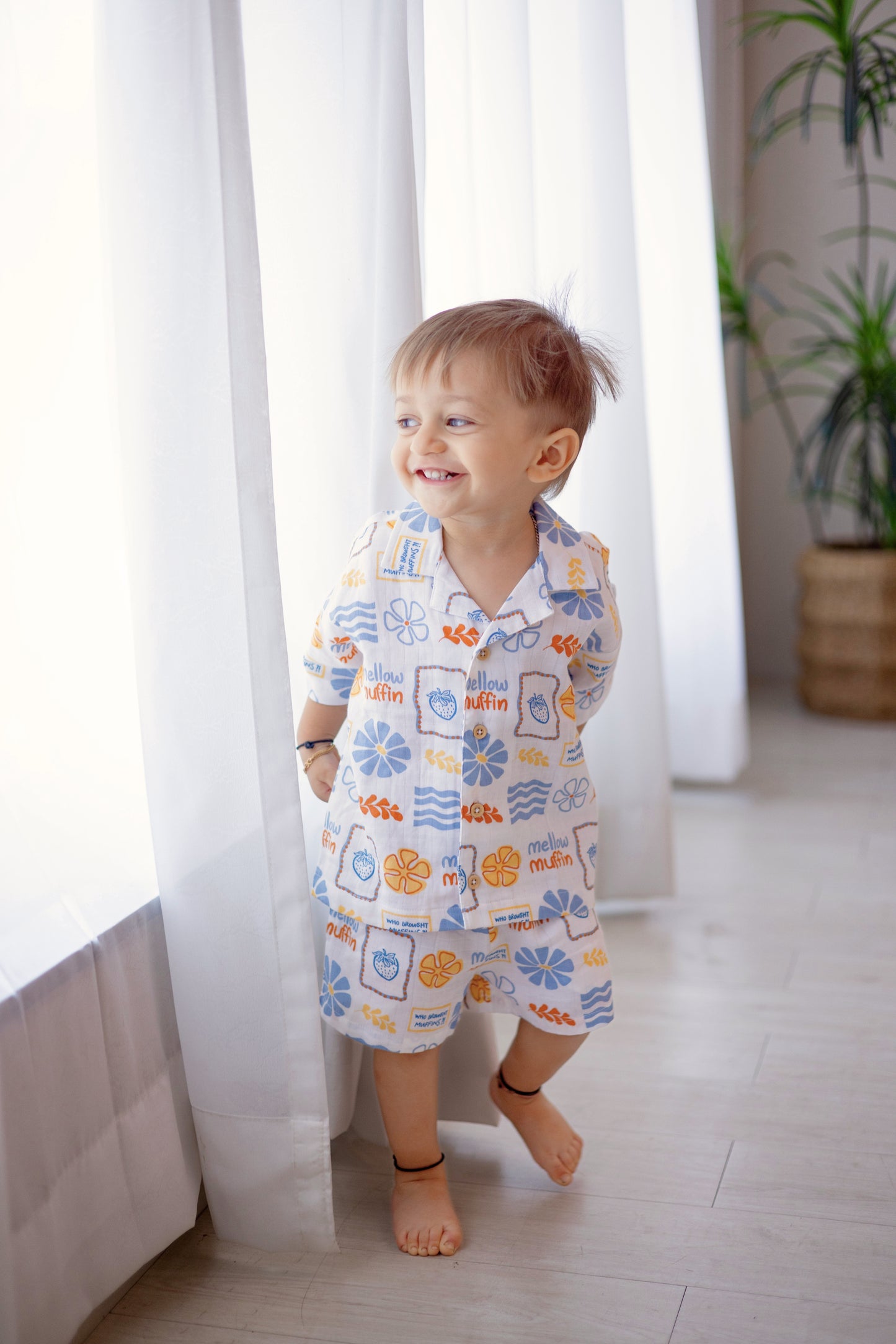 Sunny Shirt & Breezy Shorts Set - Buttercup