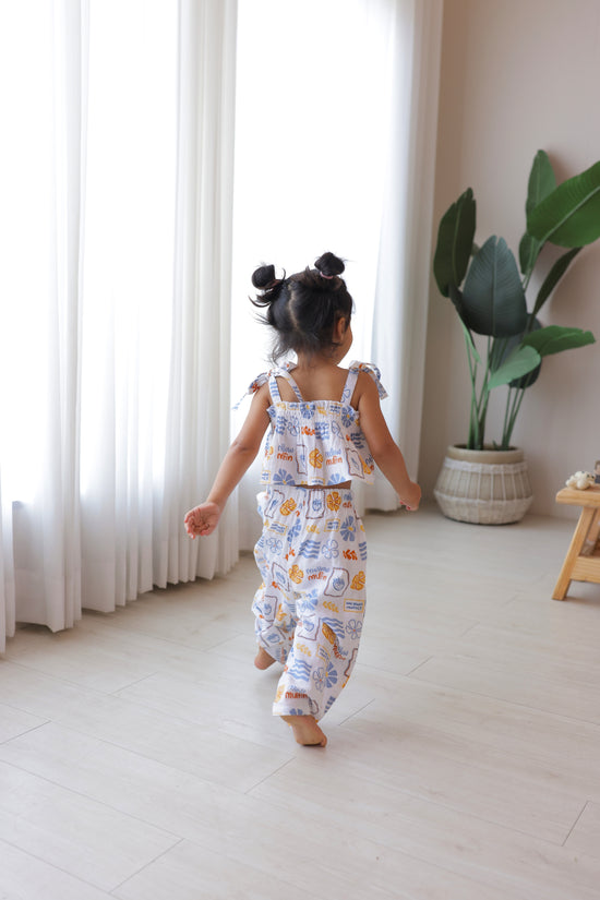 Crop Top & Pants Set - Buttercup