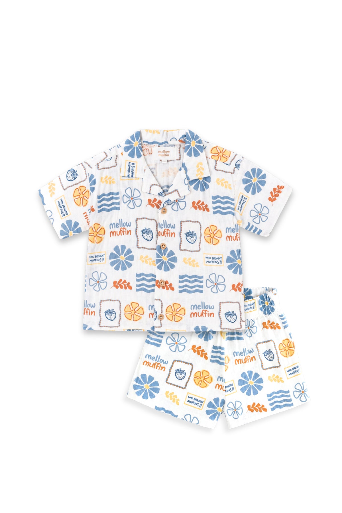 Sunny Shirt & Breezy Shorts Set - Buttercup