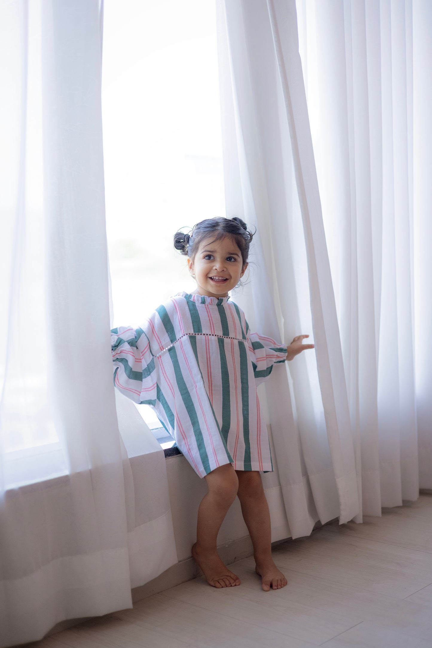 Lolla Dress - Matcha Sakura