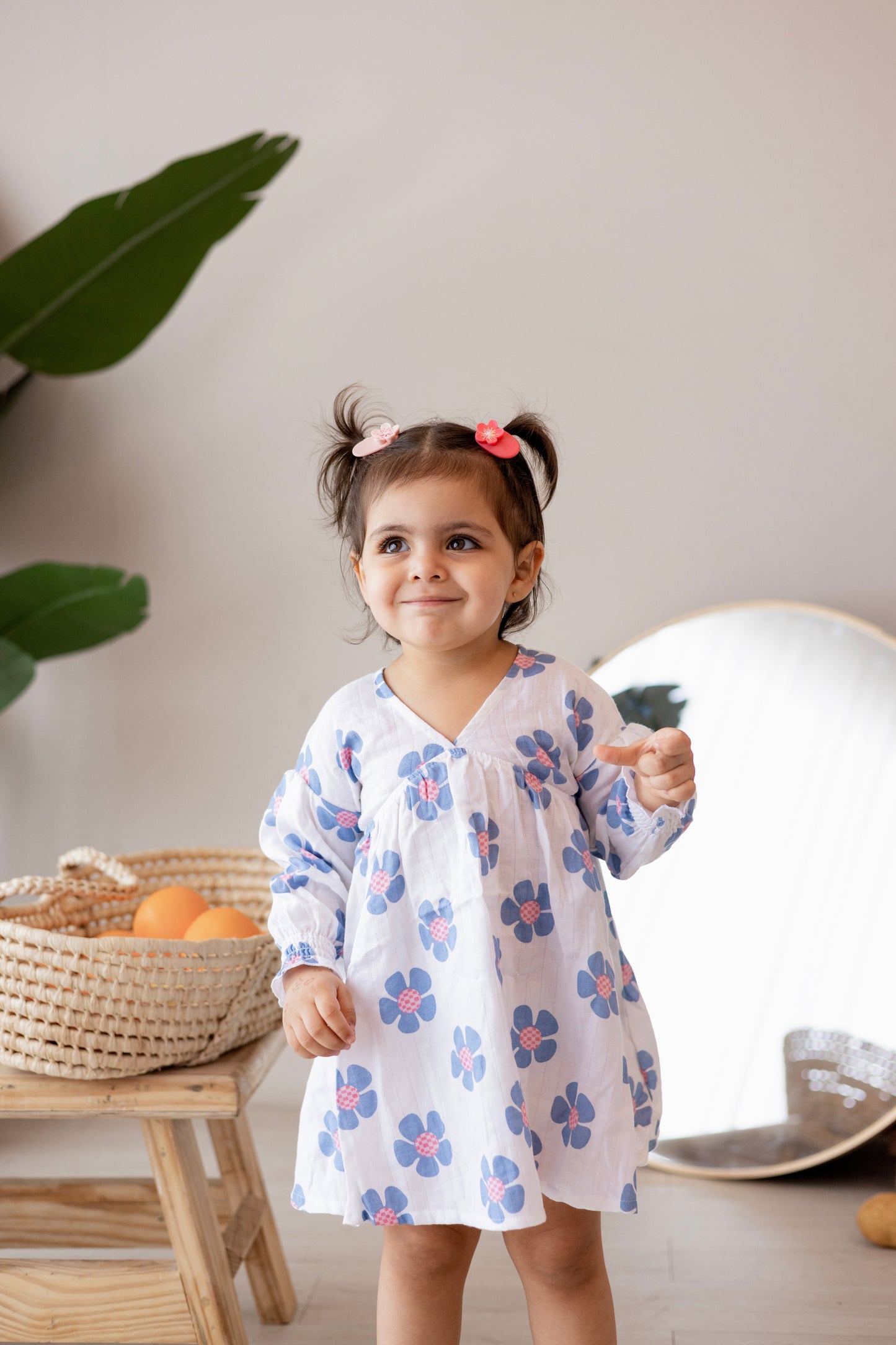 Roma Dress - Berry Blossom