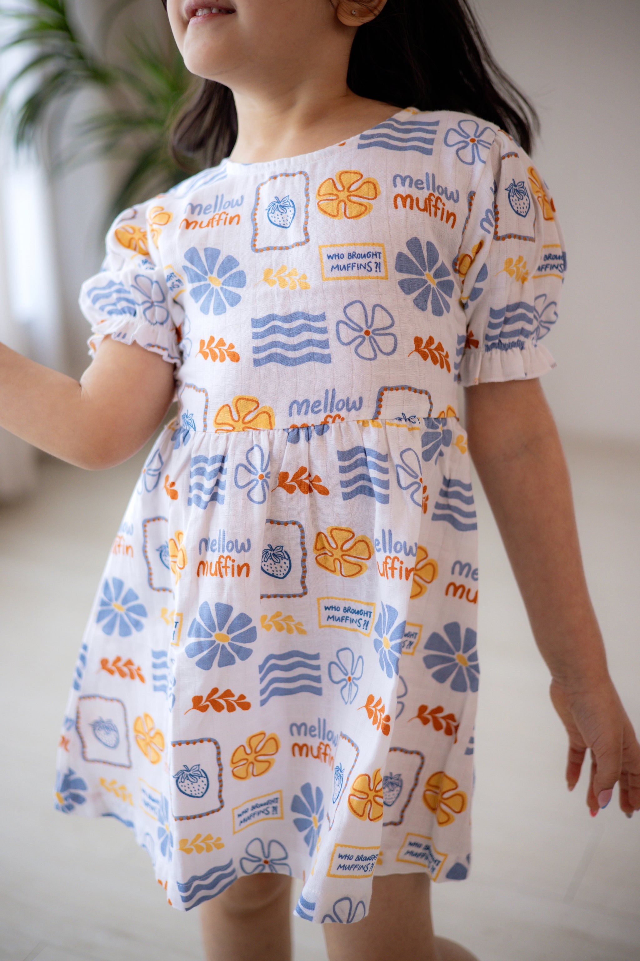Fiora Dress - Buttercup