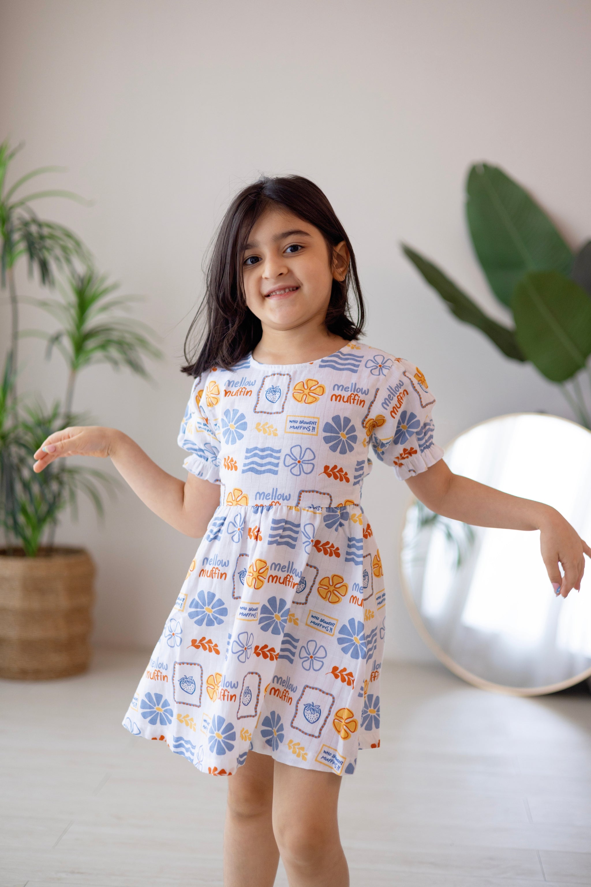 Fiora Dress - Buttercup