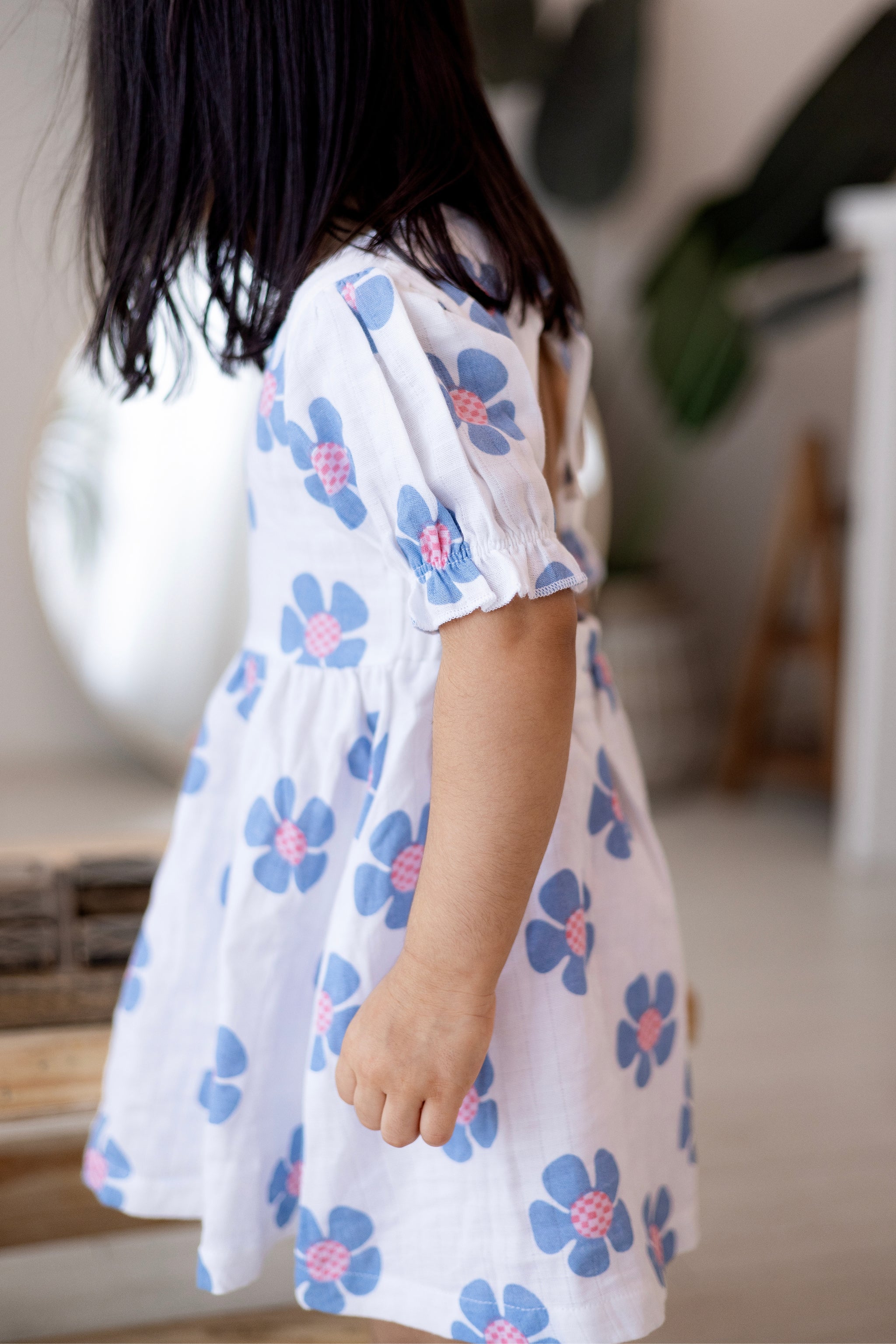 Fiora Dress - Berry Blossom