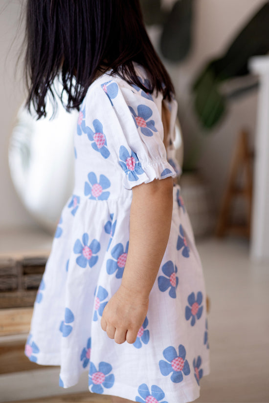Fiora Dress - Berry Blossom