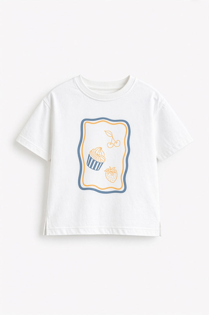 The Playful Kid Tee - Blue Edit
