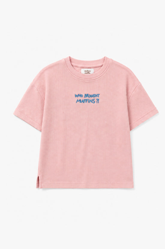 Muffins Tee - Pink