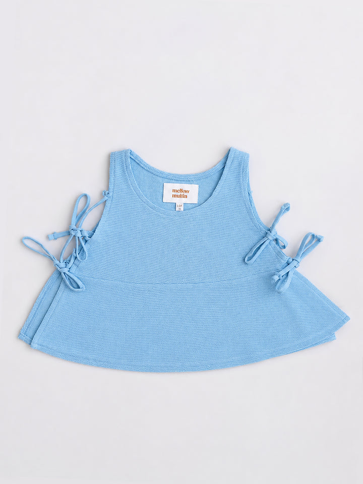 Bloom Top - Blue