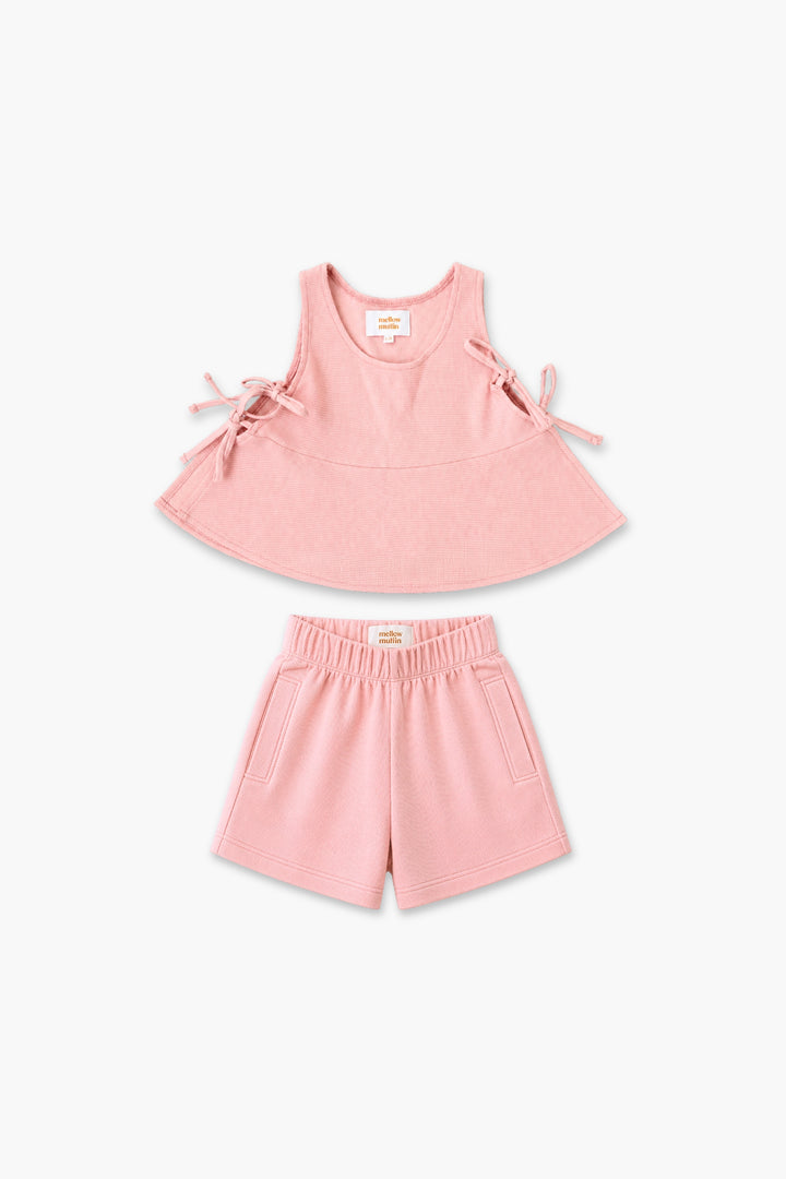 Bloom Top & Shorts Set - Pink