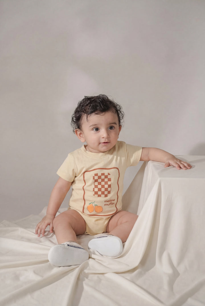 Santorini T-shirt Romper