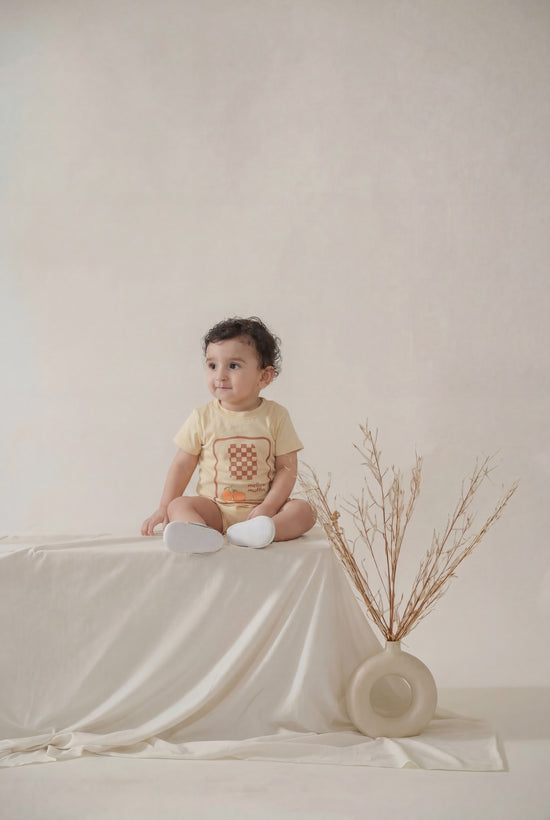 Santorini T-shirt Romper